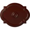 imageEkena Millwork CM21WA Waltz Ceiling MedallionBrushed Mahogany Flat Finish