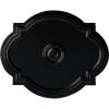 imageEkena Millwork CM21WA Waltz Ceiling MedallionJet Black Flat Finish