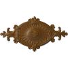 imageEkena Millwork CM23RO1 23 12quot x 12 14quot x 1 12quot Quentin Ceiling Medallion PrimedSmokey Topaz Flat Finish