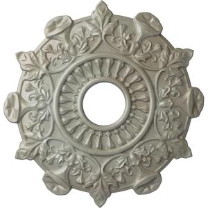 image17 12quotOD x 4quotID x 1quotP Preston Ceiling Medallion Fits Canopies up to 4quotFlash Gold Metallic Series