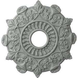 image17 12quotOD x 4quotID x 1quotP Preston Ceiling Medallion Fits Canopies up to 4quotPrimed