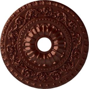 image23 12quotOD x 3 12quotID x 2 18quotP Vaduz Ceiling Medallion Fits Canopies up to 3 12quotAntique Copper Metallic Series