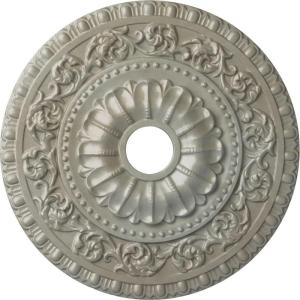 image23 12quotOD x 3 12quotID x 2 18quotP Vaduz Ceiling Medallion Fits Canopies up to 3 12quotFlash Gold Metallic Series