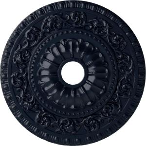 image23 12quotOD x 3 12quotID x 2 18quotP Vaduz Ceiling Medallion Fits Canopies up to 3 12quotMidnight Dream Flat Finish