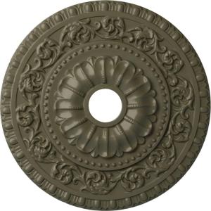 image23 12quotOD x 3 12quotID x 2 18quotP Vaduz Ceiling Medallion Fits Canopies up to 3 12quotPainted Turtle Flat Finish