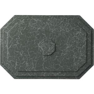 image25 14quotW x 17 14quotH x 1 34quotP Felix Ceiling MedallionAthenian Green Crackle Flat Finish