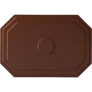 image25 14quotW x 17 14quotH x 1 34quotP Felix Ceiling MedallionCopper Penny Metallic Series