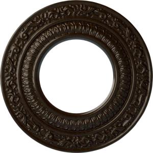imageEkena Millwork CM08AD Andrea Ceiling Medallion 8 18quotOD x 4 18quotID x 12quotP PrimedHandPainted Bronze