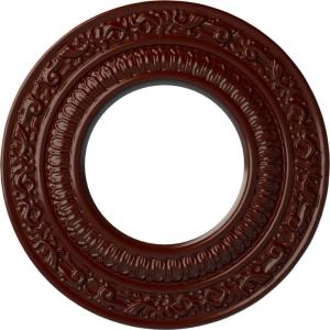 imageEkena Millwork CM08AD Andrea Ceiling Medallion 8 18quotOD x 4 18quotID x 12quotP PrimedHandPainted Brushed Mahogany