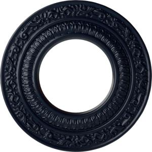 imageEkena Millwork CM08AD Andrea Ceiling Medallion 8 18quotOD x 4 18quotID x 12quotP PrimedHandPainted Midnight Dream