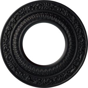 imageEkena Millwork CM08AD Andrea Ceiling Medallion 8 18quotOD x 4 18quotID x 12quotP PrimedHandPainted Steel Gray