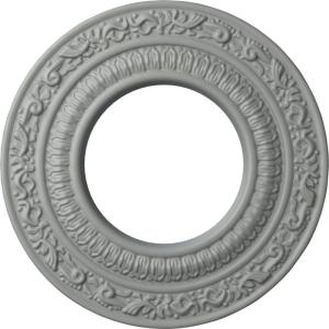 imageEkena Millwork CM08AD Andrea Ceiling Medallion 8 18quotOD x 4 18quotID x 12quotP PrimedPrimed