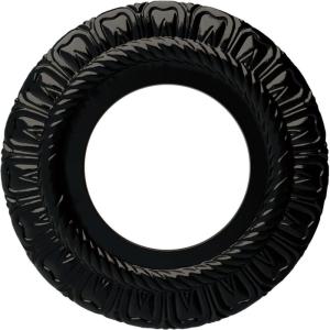 imageEkena Millwork CM09CL Claremont Ceiling Medallion 9quotOD x 4 12quotID x 12quotP Factory PrimedBlack Pearl Metallic Series