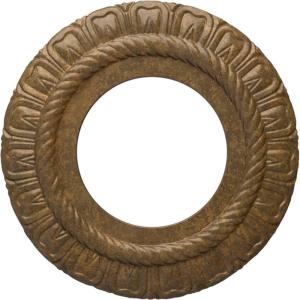 imageEkena Millwork CM09CL Claremont Ceiling Medallion 9quotOD x 4 12quotID x 12quotP Factory PrimedRubbed Bronze Metallic Series