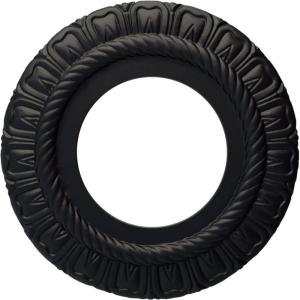 imageEkena Millwork CM09CL Claremont Ceiling Medallion 9quotOD x 4 12quotID x 12quotP Factory PrimedSteel Gray Metallic Series