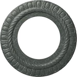 imageEkena Millwork CM10CL Claremont Ceiling Medallion 10 58quotOD x 5 34quotID x 12quotP Factory PrimedHandPainted Athenian Green Crackle