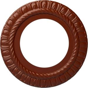 imageEkena Millwork CM10CL Claremont Ceiling Medallion 10 58quotOD x 5 34quotID x 12quotP Factory PrimedHandPainted Firebrick