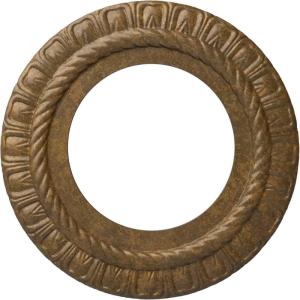 imageEkena Millwork CM10CL Claremont Ceiling Medallion 10 58quotOD x 5 34quotID x 12quotP Factory PrimedHandPainted Rubbed Bronze