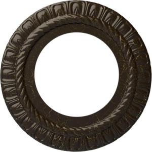 imageEkena Millwork CM10CL Claremont Ceiling Medallion 10 58quotOD x 5 34quotID x 12quotP Factory PrimedHandPainted Stone Hearth Crackle