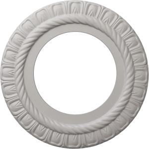 imageEkena Millwork CM10CL Claremont Ceiling Medallion 10 58quotOD x 5 34quotID x 12quotP Factory PrimedHandPainted Ultra Pure White