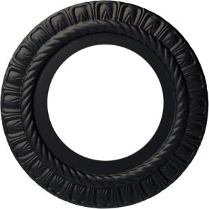 imageEkena Millwork CM10CL Claremont Ceiling Medallion 10 58quotOD x 5 34quotID x 12quotP Factory PrimedHandpainted Steel Gray