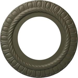 imageEkena Millwork CM10CL Claremont Ceiling Medallion 10 58quotOD x 5 34quotID x 12quotP Factory PrimedHandpainted Witch Hazel