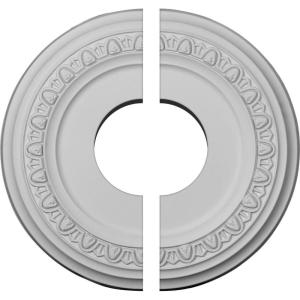 imageEkena Millwork CM12JA2 12 14quotOD x 4quotID x 1 18quotP Jackson Ceiling Medallion Fits Canopies up to 738quot 2 PieceSplit