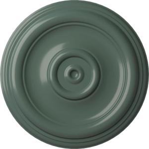 imageEkena Millwork CM12TR Traditional Ceiling Medallion Fits Canopies up to 2 34quot12quotOD x 1quotP Primed 1 eachCloud Burst Flat Finish