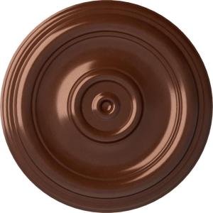 imageEkena Millwork CM12TR Traditional Ceiling Medallion Fits Canopies up to 2 34quot12quotOD x 1quotP Primed 1 eachCopper Penny Metallic Series