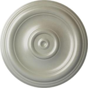 imageEkena Millwork CM12TR Traditional Ceiling Medallion Fits Canopies up to 2 34quot12quotOD x 1quotP Primed 1 eachFlash Copper Metallic Series