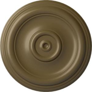 imageEkena Millwork CM12TR Traditional Ceiling Medallion Fits Canopies up to 2 34quot12quotOD x 1quotP Primed 1 eachMississippi Mud Flat Finish