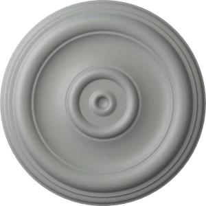 imageEkena Millwork CM12TR Traditional Ceiling Medallion Fits Canopies up to 2 34quot12quotOD x 1quotP Primed 1 eachPrimed