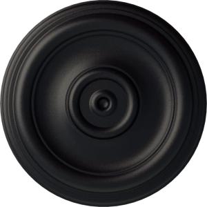 imageEkena Millwork CM12TR Traditional Ceiling Medallion Fits Canopies up to 2 34quot12quotOD x 1quotP Primed 1 eachSteel Gray Metallic Series