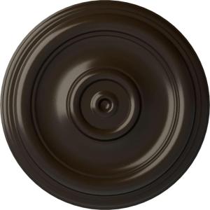 imageEkena Millwork CM12TR Traditional Ceiling Medallion Fits Canopies up to 2 34quot12quotOD x 1quotP Primed 1 eachStone Hearth Flat Finish
