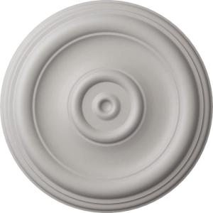 imageEkena Millwork CM12TR Traditional Ceiling Medallion Fits Canopies up to 2 34quot12quotOD x 1quotP Primed 1 eachUltra Pure White Flat Finish