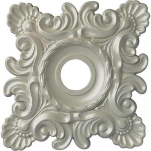 imageEkena Millwork CM18CR Crawley Ceiling Medallion 18quotW x 18quotH x 3 14quotID x 1 12quotP Factory PrimedFlash Copper Metallic Series