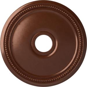 imageEkena Millwork CM18DI Diane Ceiling Medallion 18quotOD x 3 58quotID x 1 18quotP Fits Canopies up to 5 38quot Factory PrimedCopper Penny Metallic Series