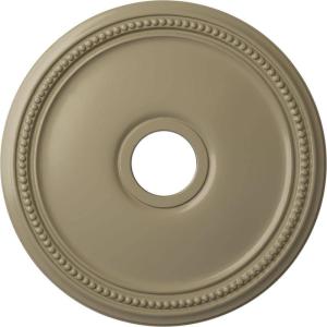 imageEkena Millwork CM18DI Diane Ceiling Medallion 18quotOD x 3 58quotID x 1 18quotP Fits Canopies up to 5 38quot Factory PrimedGobi Desert Flat Finish