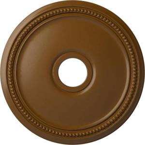 imageEkena Millwork CM18DI Diane Ceiling Medallion 18quotOD x 3 58quotID x 1 18quotP Fits Canopies up to 5 38quot Factory PrimedSmokey Topaz Flat Finish