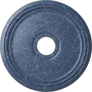 imageEkena Millwork CM18DI2 Diane Ceiling Medallion 18quotOD x 3 58quotID x 1 18quotP Fits Canopies up to 5 38quot Factory PrimedHandPainted Americana Crackle