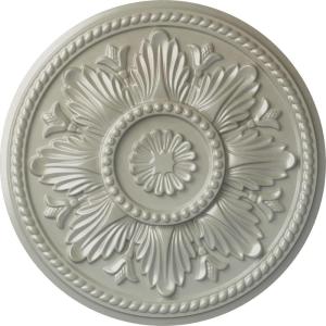 imageEkena Millwork CM18ED 18Inch OD x 5 12Inch ID x 1 34Inch Edinburgh Ceiling Medallion PrimedHandPainted Flash Copper