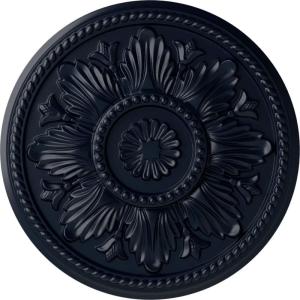 imageEkena Millwork CM18ED 18Inch OD x 5 12Inch ID x 1 34Inch Edinburgh Ceiling Medallion PrimedHandPainted Midnight Dream