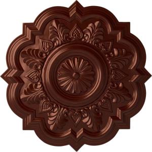 imageEkena Millwork CM20DR 20 14Inch OD x 5Inch ID x 1 12Inch P Deria Ceiling MedallionAntique Copper Metallic Series
