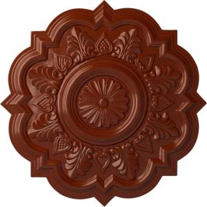 imageEkena Millwork CM20DR 20 14Inch OD x 5Inch ID x 1 12Inch P Deria Ceiling MedallionFirebrick Flat Finish
