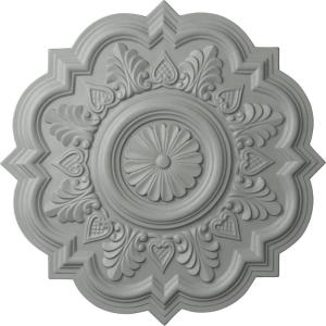 imageEkena Millwork CM20DR 20 14Inch OD x 5Inch ID x 1 12Inch P Deria Ceiling MedallionPrimed