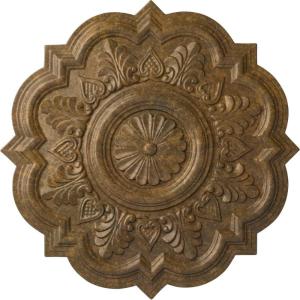 imageEkena Millwork CM20DR 20 14Inch OD x 5Inch ID x 1 12Inch P Deria Ceiling MedallionRubbed Bronze Metallic Series
