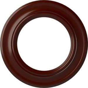 imageEkena Millwork CM20HO 20 78Inch OD x 12 78Inch ID x 1Inch Holmdel Ceiling MedallionBrushed Mahogany Flat Finish