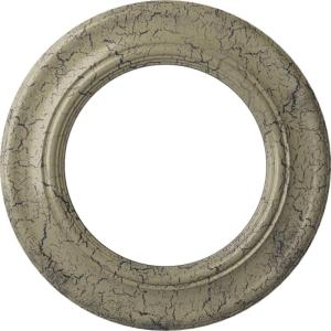 imageEkena Millwork CM20HO 20 78Inch OD x 12 78Inch ID x 1Inch Holmdel Ceiling MedallionCastle Stone Crackle Flat Finish