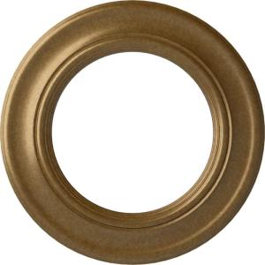 imageEkena Millwork CM20HO 20 78Inch OD x 12 78Inch ID x 1Inch Holmdel Ceiling MedallionPale Gold Metallic Series