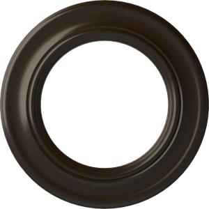 imageEkena Millwork CM20HO 20 78Inch OD x 12 78Inch ID x 1Inch Holmdel Ceiling MedallionStone Hearth Flat Finish